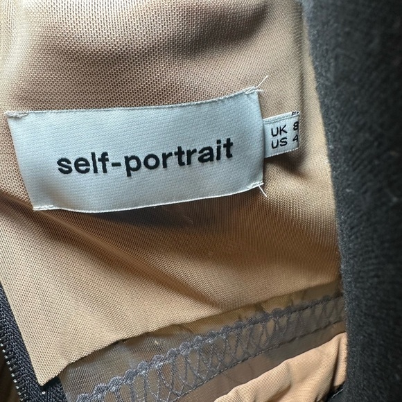 Self Portrait Liliana Lace Midi dress size 4 - Picture 6 of 7